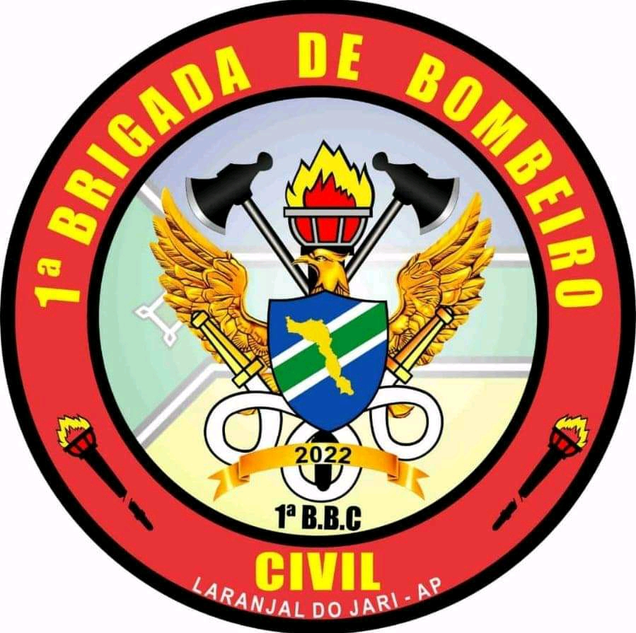 Logo da equipe de Bombeiros Civis, parceiros de segurança.
